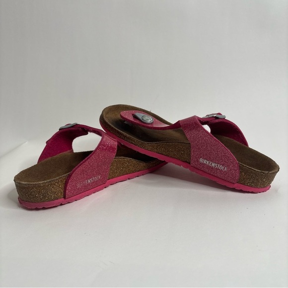 Birkenstock Gizeh Kids size 2 Sparkly Pink - Picture 5 of 7